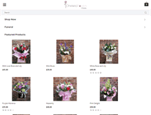 Tablet Screenshot of chelseaflowers.com